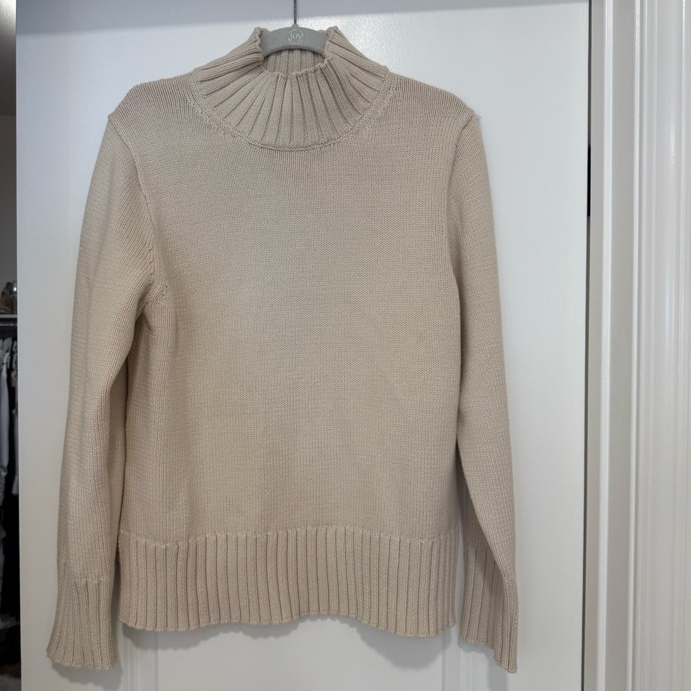 NWT J. Crew Cotton Turtleneck